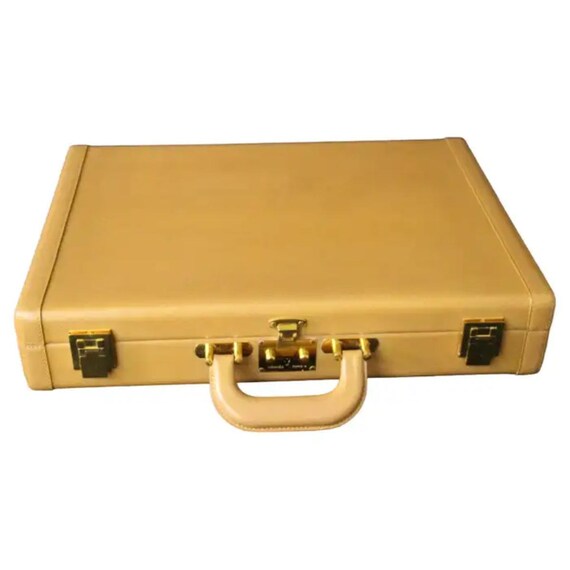Hermes Beige Leather Briefcase Hermes Attache Hermes Bag Etsy Canada