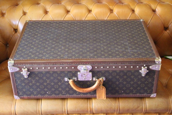 Louis Vuitton Suitcase Alzer 80 Louis Suitcaselarge | Etsy