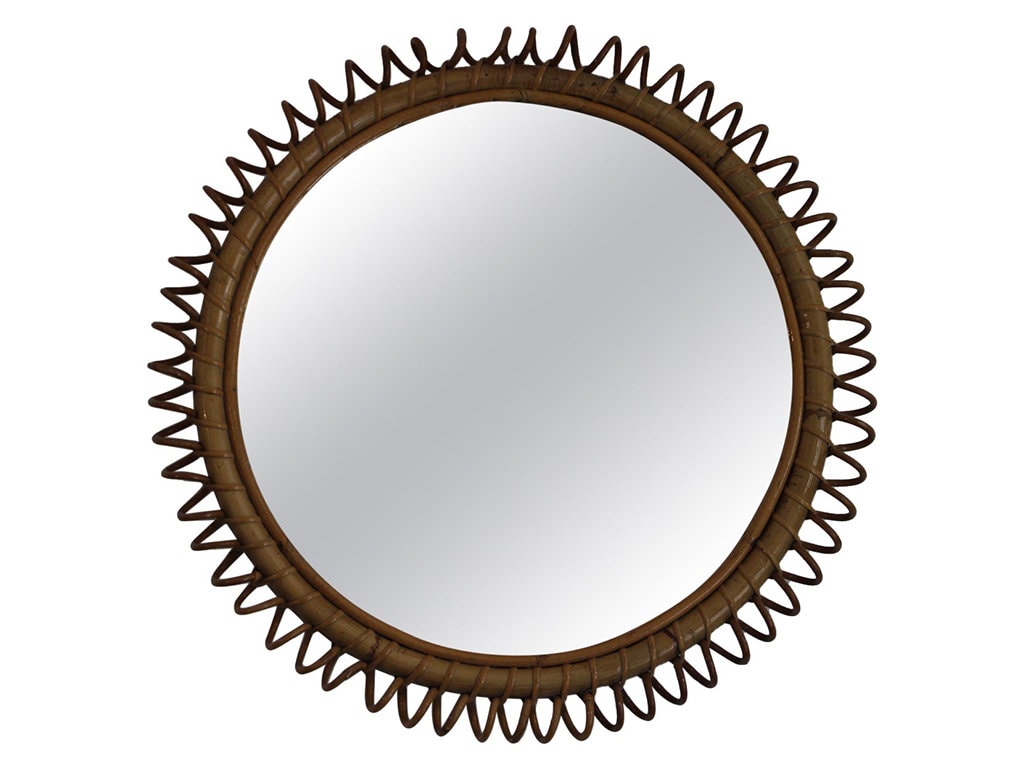 Miroir Mural Rond Vintage