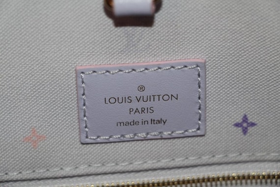 Louis Vuitton Pink And Lavender Gradient Coated Canvas OnTheGo GM