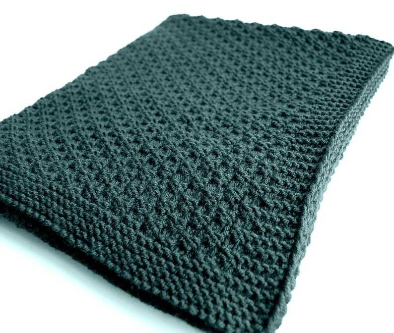 KNITTING PATTERN Baby Blanket Easy Beginner Baby Boy Baby Girl 20238