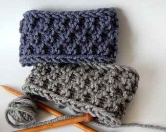 KNITTING PATTERN  Easy Headband Pattern / Earwarmer Pattern (2021-3)