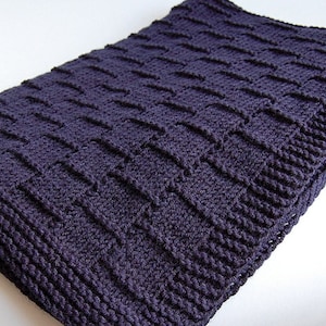 KNITTING PATTERN  Baby Blanket  Easy Beginner For Baby Boy Baby Girl (2023-2)
