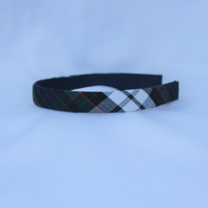 School Uniform Plaid Headband - Boyd Plaid