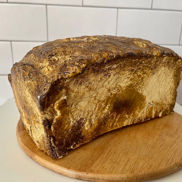 Prop Bread Tin Loaf - Handmade Vintage