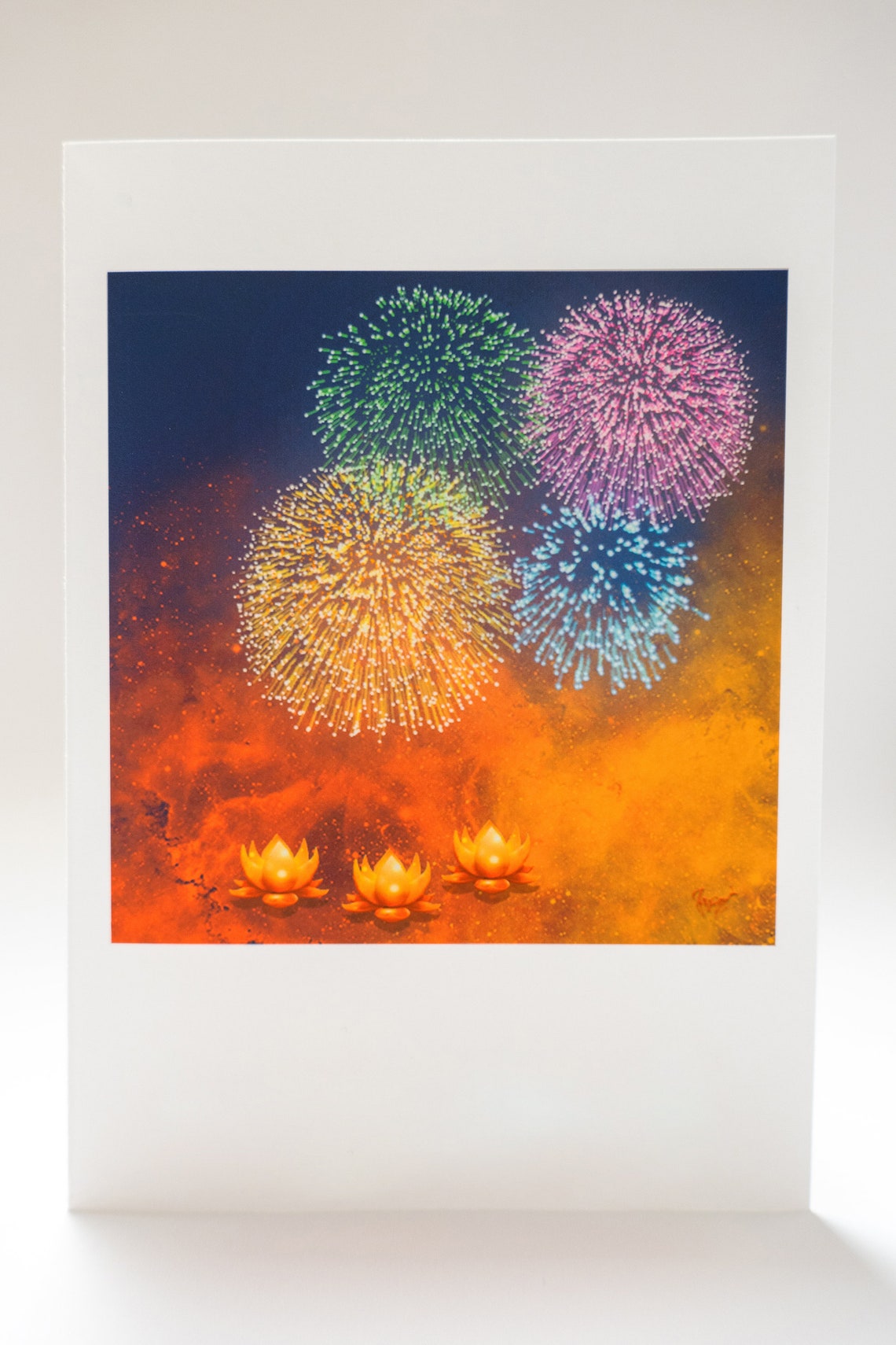 Celebration fireworks card Happy New Year Sydney Happy | Etsy