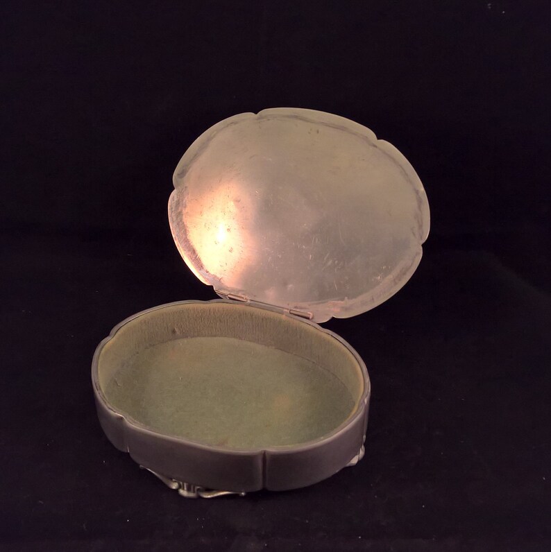 tenn made in Sweden small tin box Tin box jewelry svensk vara ring box vintage tin GEB earring box jewelry box Swedish box