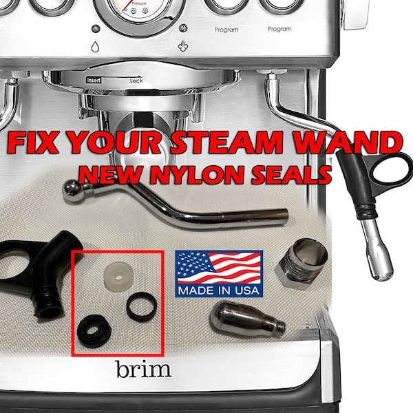 Brim Espresso Machine Replacement Steam and Water Wand Seal & parts REPAIR