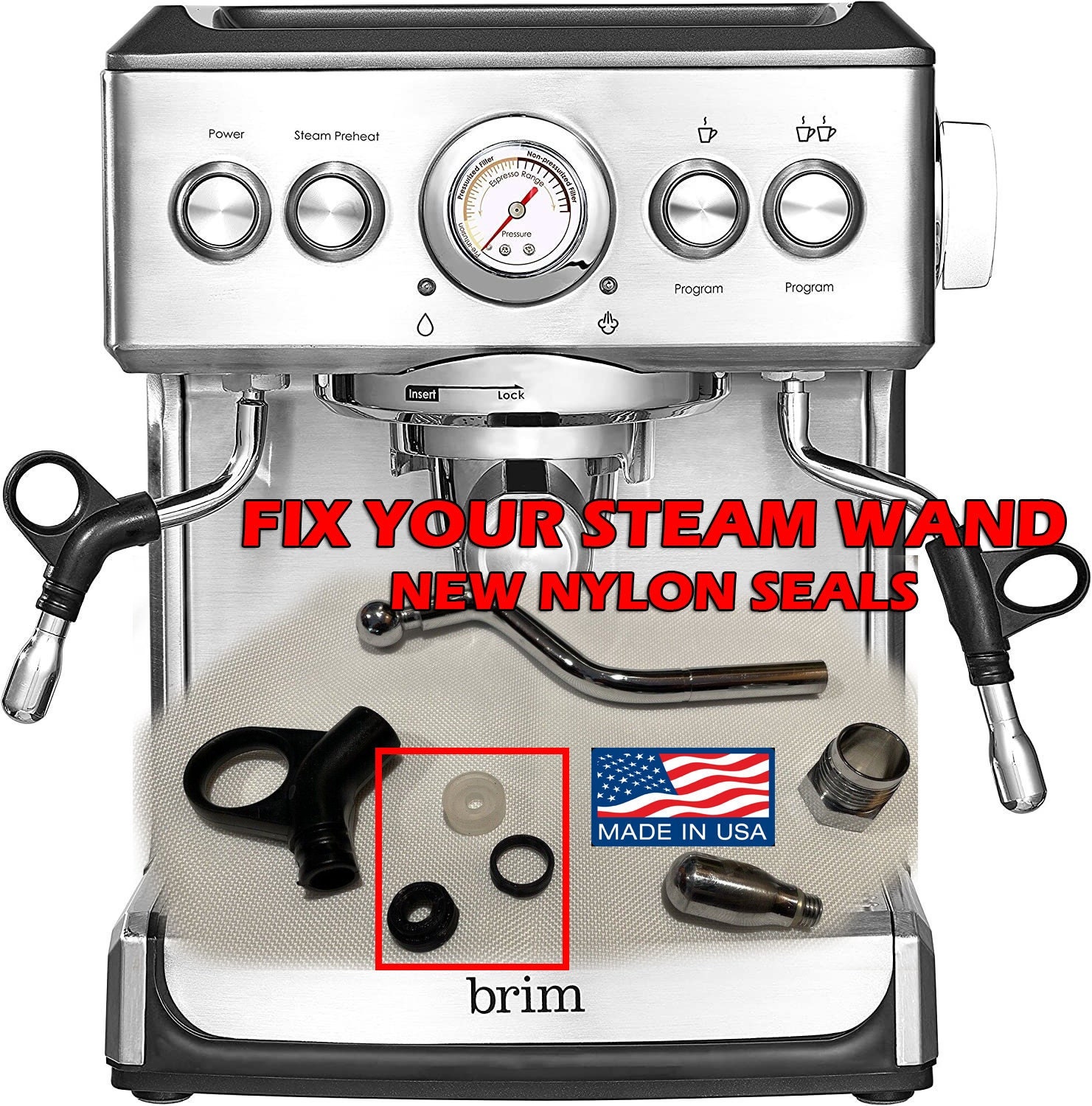 19 Bar Espresso Maker - BRIM