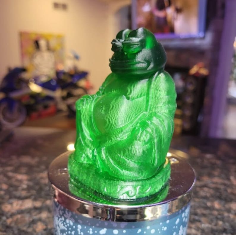 Pepe the Frog Buddha Figurine Statue Great for Nursery Etsy Canada