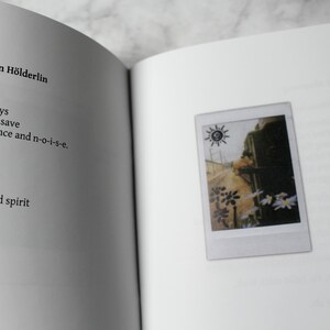 Gedichteheft Poetry Zine II Deutsch und Englisch Lyrik Sofortbild Fotos mit Extra Bild 5