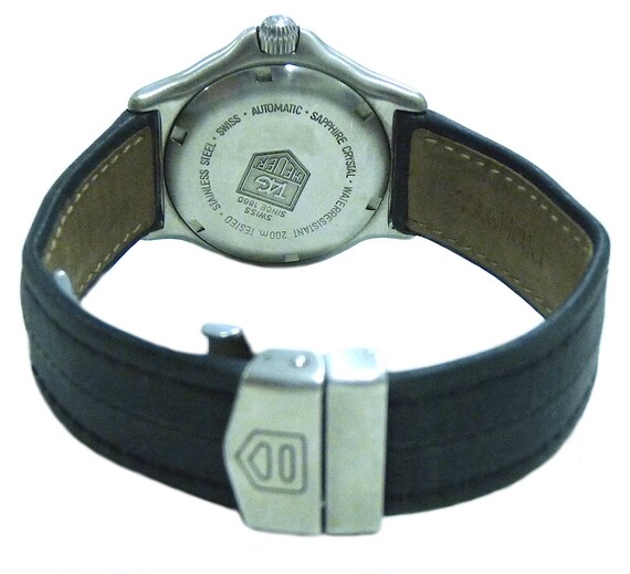 Tag Heuer Sel Sports Wi 2211 Automatic Midsize 200m Watch Etsy