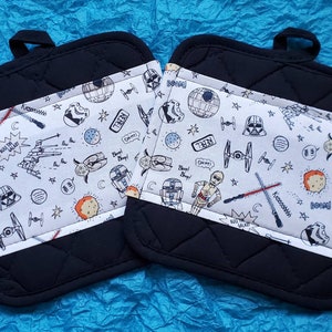 Star Wars Kitchen Pot Holders - Hot Pads