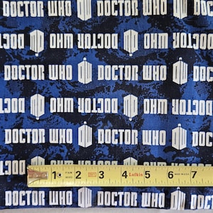 Doctor Who Baumwollstoff