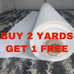 PELLON FUSIBLE INTERFACING 60” Mediumweight
