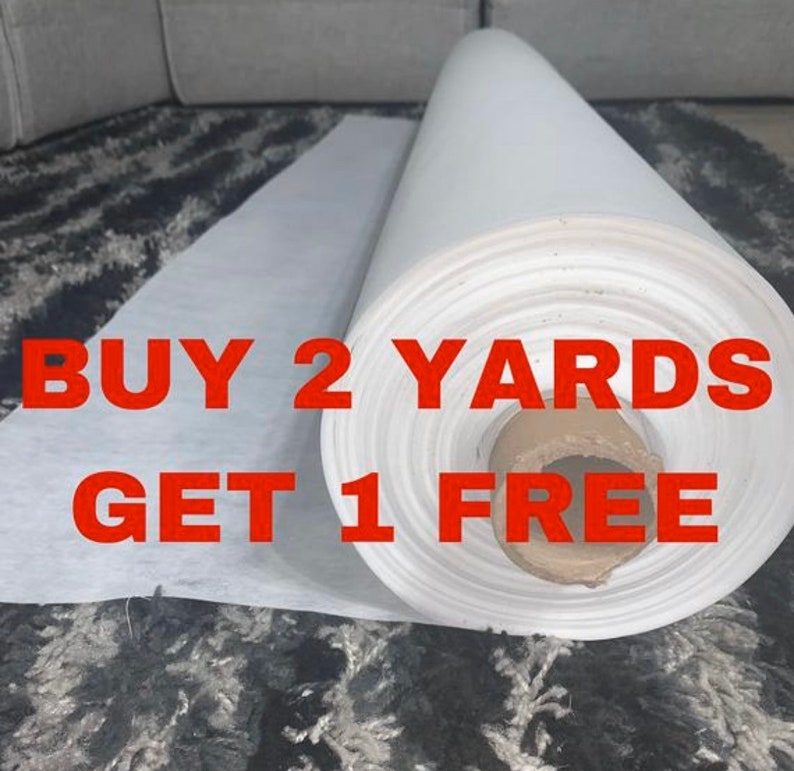 PELLON FUSIBLE INTERFACING 60” Mediumweight image 1