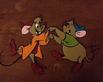 Mice from Cinderella die cut