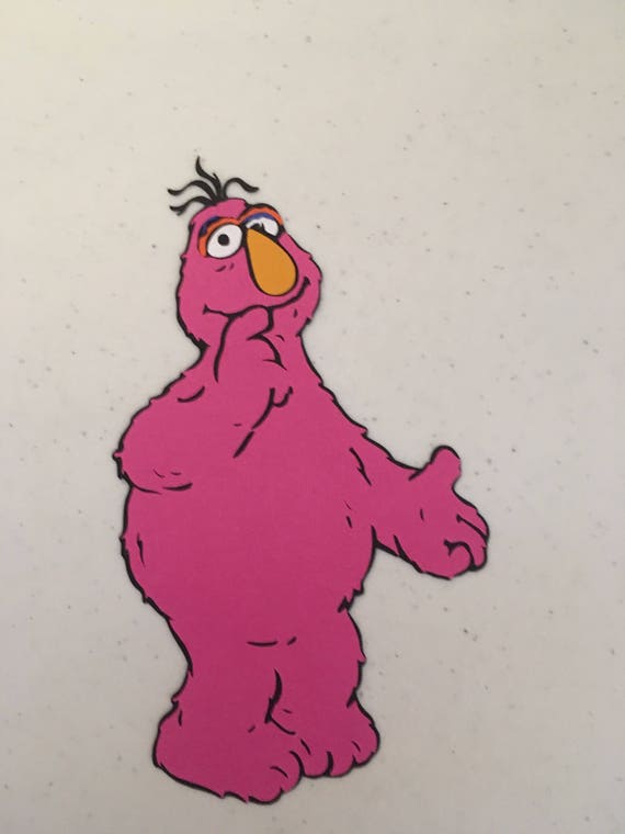 Sesame Street Telly Clip Art