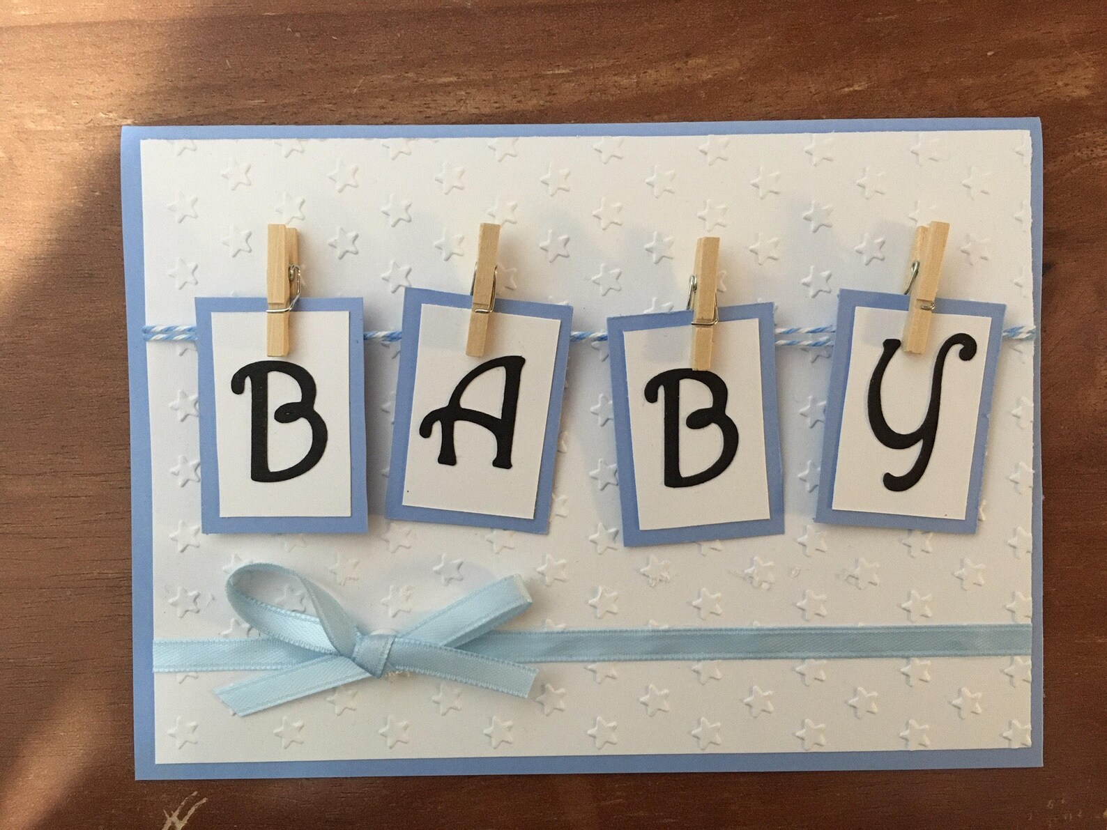 Baby Boy Card with envelope Etsy
