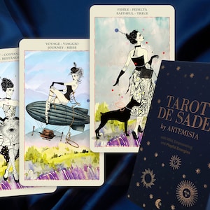 Tarot Mágico - Baraja Colección Artemisia - Cartas Raras de Moda - Caja de Lujo - Venecia - Oráculo - Edición limitada de la artista Artemisia