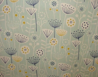 Fryetts Scandi Bergen Seafoam Curtain Upholstery Craft Cotton Designer Fabric