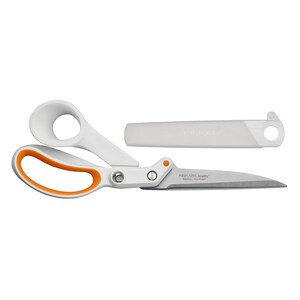 Brand New Genuine Fiskars Scissors - Dressmaking Shears Amplify Fabric Heavy Duty 24cm - F9162S