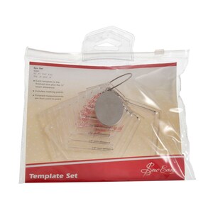 Sew Easy Quilters Biais Barres U2013 4 Tailles 3/16", 1/4", 3/8", 1/2" Pour Faire Des Poignées De Panier, Tiges, Designs Incurvés, Celtique, Leadlight Designs