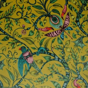 Emma J Shipley Rousseau Lime Velvet Fabric Clarke & Clarke Curtain Upholstery Cushion Use