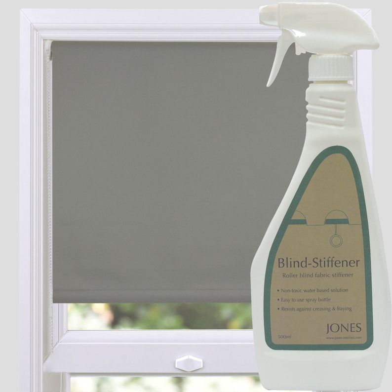 500ml Fabric Stiffener Spray Make Your Own Roller Blinds Etsy