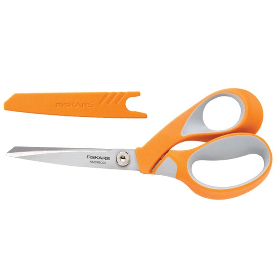 Brand New Genuine Fiskars Scissors Dressmaking Shears Razoredge Fabric  Softgrip 21cm F8185 