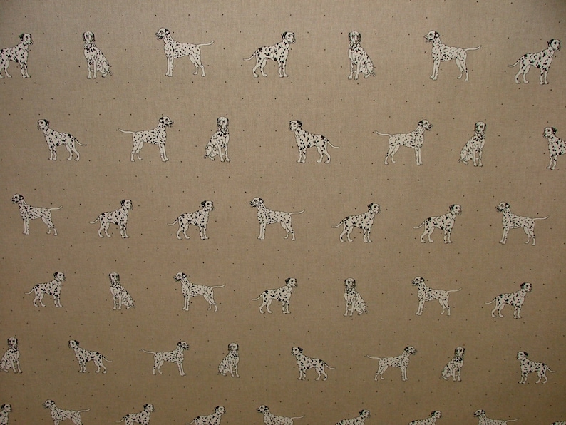 FRYETT`S Cotton WOODLAND FOX Fabric for Curtain//Upholstery,Crafts,Quilting