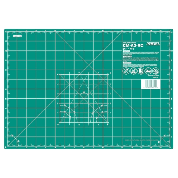 Olfa CM-A3-RC Craft Cutting Mat 42.5 x 30cm / 17 x 12in