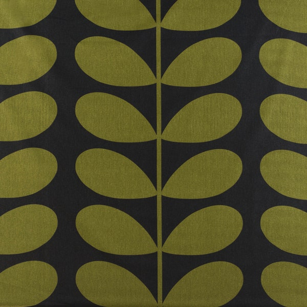 Green Orla Kiely Fabric Etsy