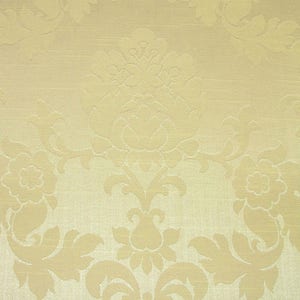 Cream Madagascar Designer Curtain Brocade Damask Upholstery Cotton Fabric