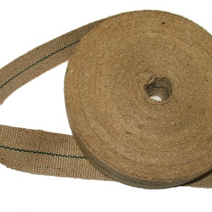 12lb 2" Heavy Weight Jute Upholstery Furniture Seat Webbing