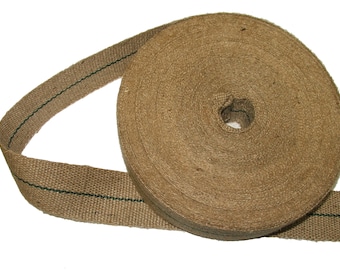 12lb 2" Heavy Weight Jute Upholstery Furniture Seat Webbing