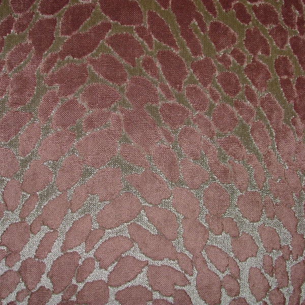 Poduszka tapicerska z tkaniny pluszowej z nadrukiem zwierzęcym w kolorze różowym i ciężkim aksamitem