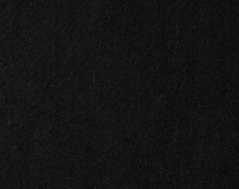Self Adhesive Sticky Backed Felt Baize Craft Fabric Material - Black