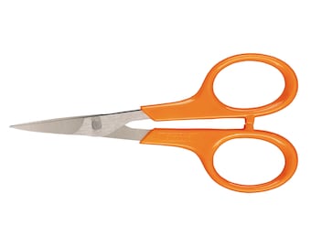 Brand New Genuine Fiskars Scissors - Classic Needlework Curved 10cm/4in - F9808