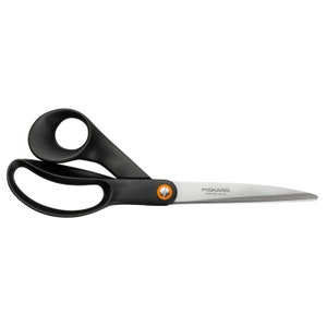 Brand New Genuine Fiskars Scissors Functional Form Universal 24cm/9.5in Black- F1019198