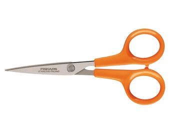 Brand New Genuine Fiskars Scissors - Classic Needlework Micro-Tip 12.5cm/5in - F9881