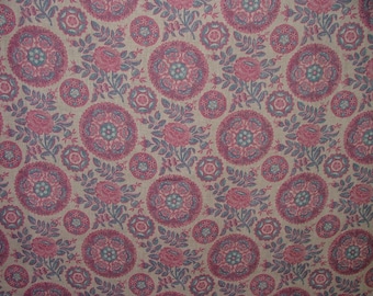 Marvic Textiles Orissa Mulberry 100% lniana tkanina na zasłony i poduszki