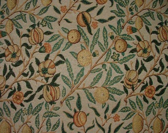 William Morris Pomegranate Natural Tapestry Curtain Upholstery Cushion Fabric