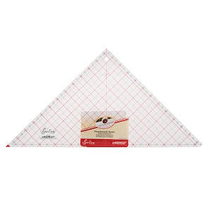 Sew Easy Quilters Craft Patchwork Template Quilting Ruler Rule Triangle 12.5in NL4205