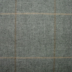 100% Shetland Wolle Grauer Tartan Karo Polsterstoff Vorhang Kissenstoff