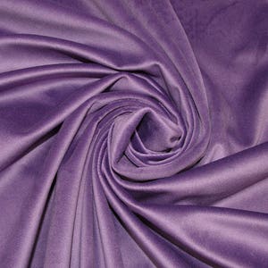 Purple Cotton Velvet Fabric | The Stripes Company