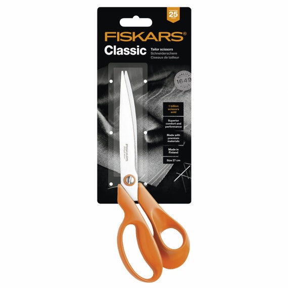Ciseaux classic 13cm orange FISKARS : la paire de ciseaux à Prix