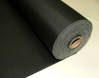 Black 3 Pass Black Out Blackout Material Thermal Curtain Lining Fabric 137cm