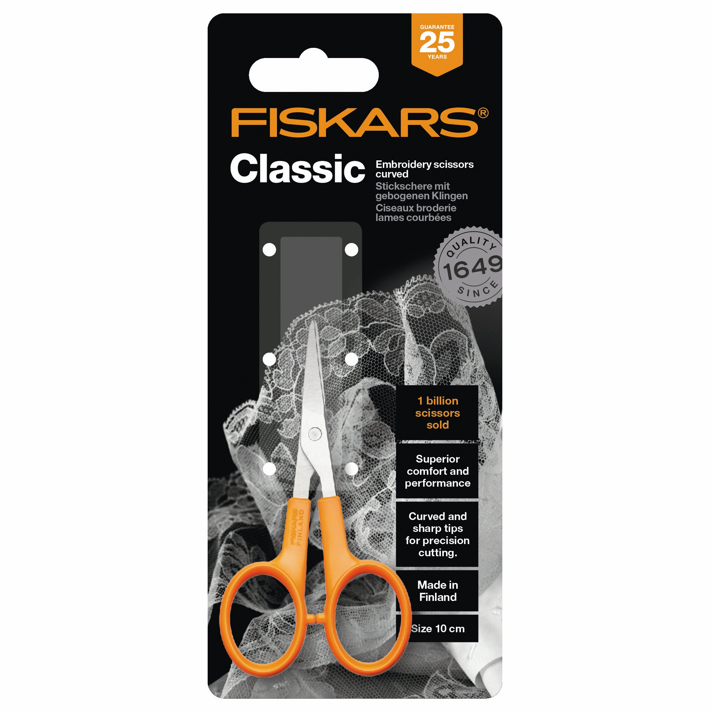 Fiskars Craft Curved 4 Scissors