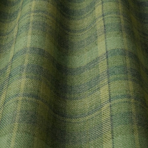 Tessuto per tende e cuscini Hunter Highland Wool Blend Tartan Check per tappezzeria